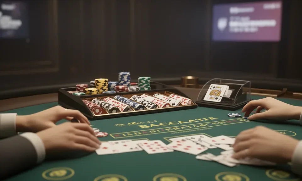 Bàn dealer thật, cảm giác sòng bài